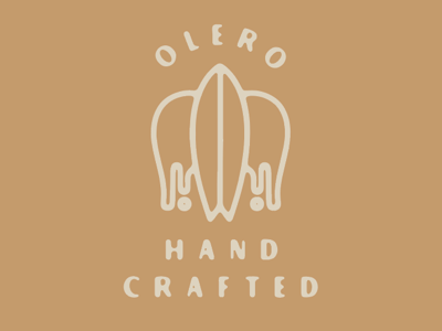 Part of some brand exploration for Olero surfboards branding design graphic design illustration surf
