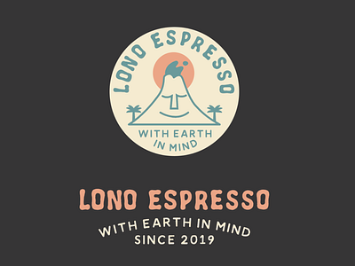 LONO ESPRESSO art artist branding coffee designer drawing identity illustration illustrator logo type typography