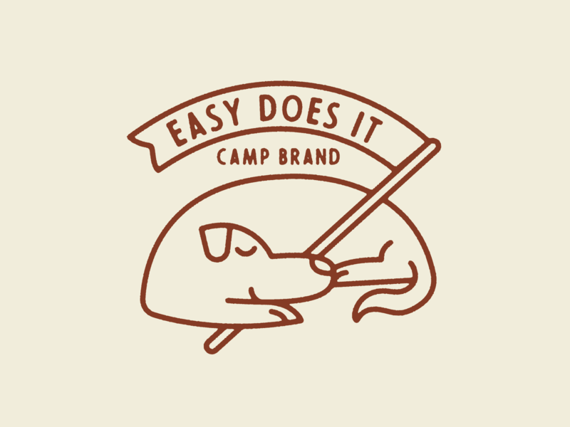 CAMP BRAND GOODS artist clothing brand creative design designer drawing graphic design illustation illustration illustrator outdoor brand typography