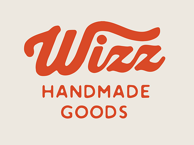 Wizz Handmade Goods Logo Wordmark