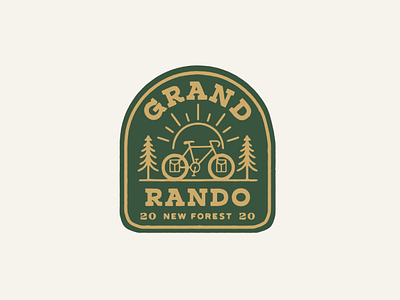 Grand Rando art artist bikepacking design designer drawing graphic design illustration illustrator outdoors typography
