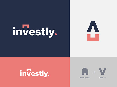 Investly - Brand identity brand branddesign brandidentity branding identity logo logodesign naming