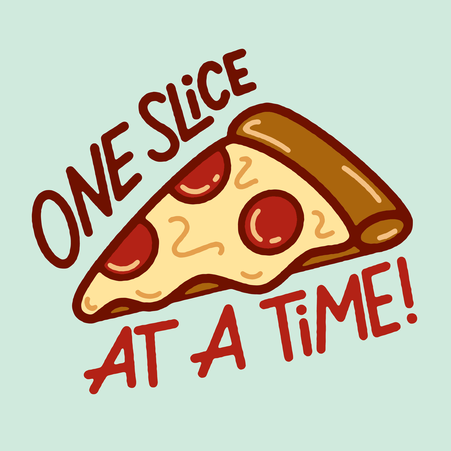 Стилизованное изображение пиццы