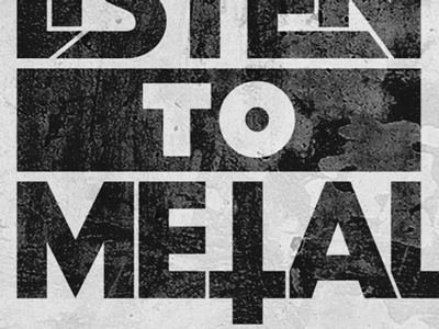 Listen to Metal listen metal st. peters cross type