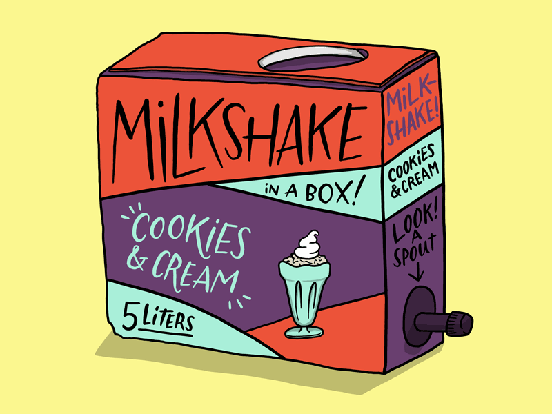 Boxed Milkshake