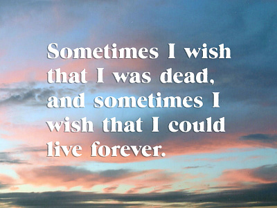 Sometimes