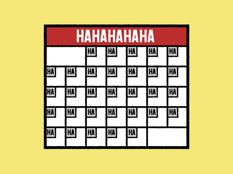 The Laughing Calendar