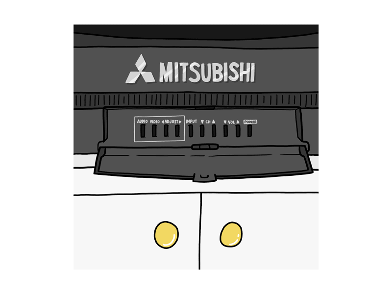 Mitsubishi art illustration jlfirstloves josh lafayette logo lol mitsubishi