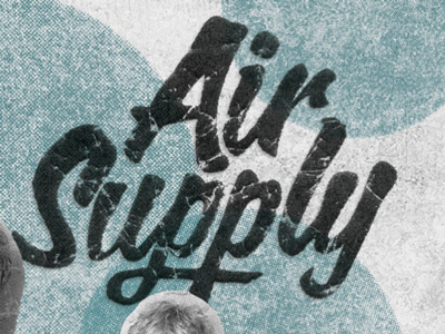 Air Supply air supply distressed texture type