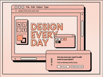 Design Every Day graphic design illustration illustrator