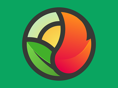 Vulcan bioenergy logo branding design icon illustration logo vector