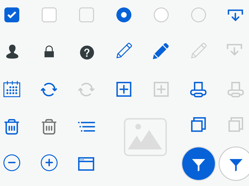 Icon Sprite Sheet by Prakash Nair on Dribbble