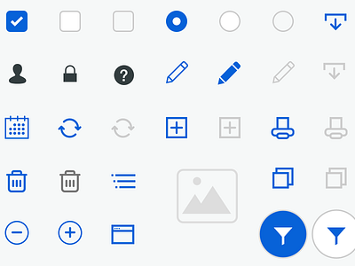 Icon Sprite Sheet icons ui