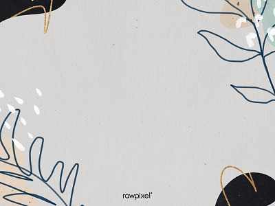 Memphis : Botanical abstract background banner black blank space blog banner blue botanical branch contemporary memphis copy space creative decorative design design element design space dots earth tone facebook event cover floral