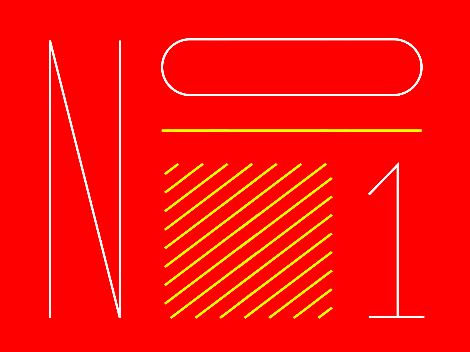 Type sketch: Numero 1