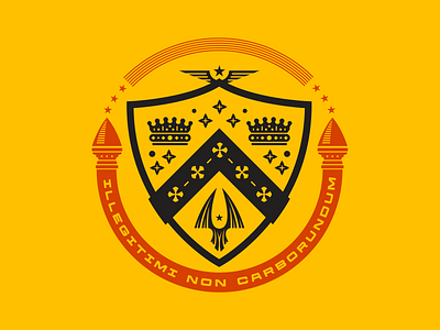 Boneyard Friday – May 15 art coat of arms heraldry icons illustration junk logo rainbow sketches