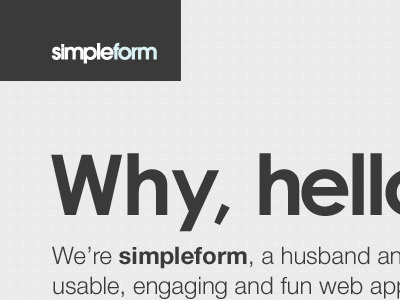 Simpleform Website