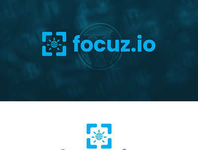 Focuz WordPress Plugin Logo apps logo branding design graphicsdesign illustration illutrator logo design logo mark logodesign plugin logo typography vector