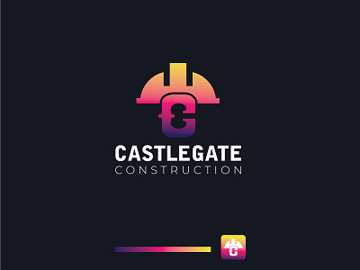 Castlegate Construction Logo Design