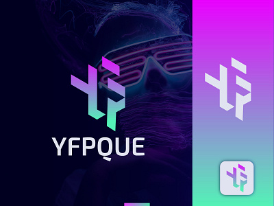 YFPQUE Logo Design ashraful6400 behance branding colorfulful logo design fiverr gradient logo graphicsdesign illustration illutrator later logo later yfp logo logo design logodesign ui upwork ux vector yfplogo