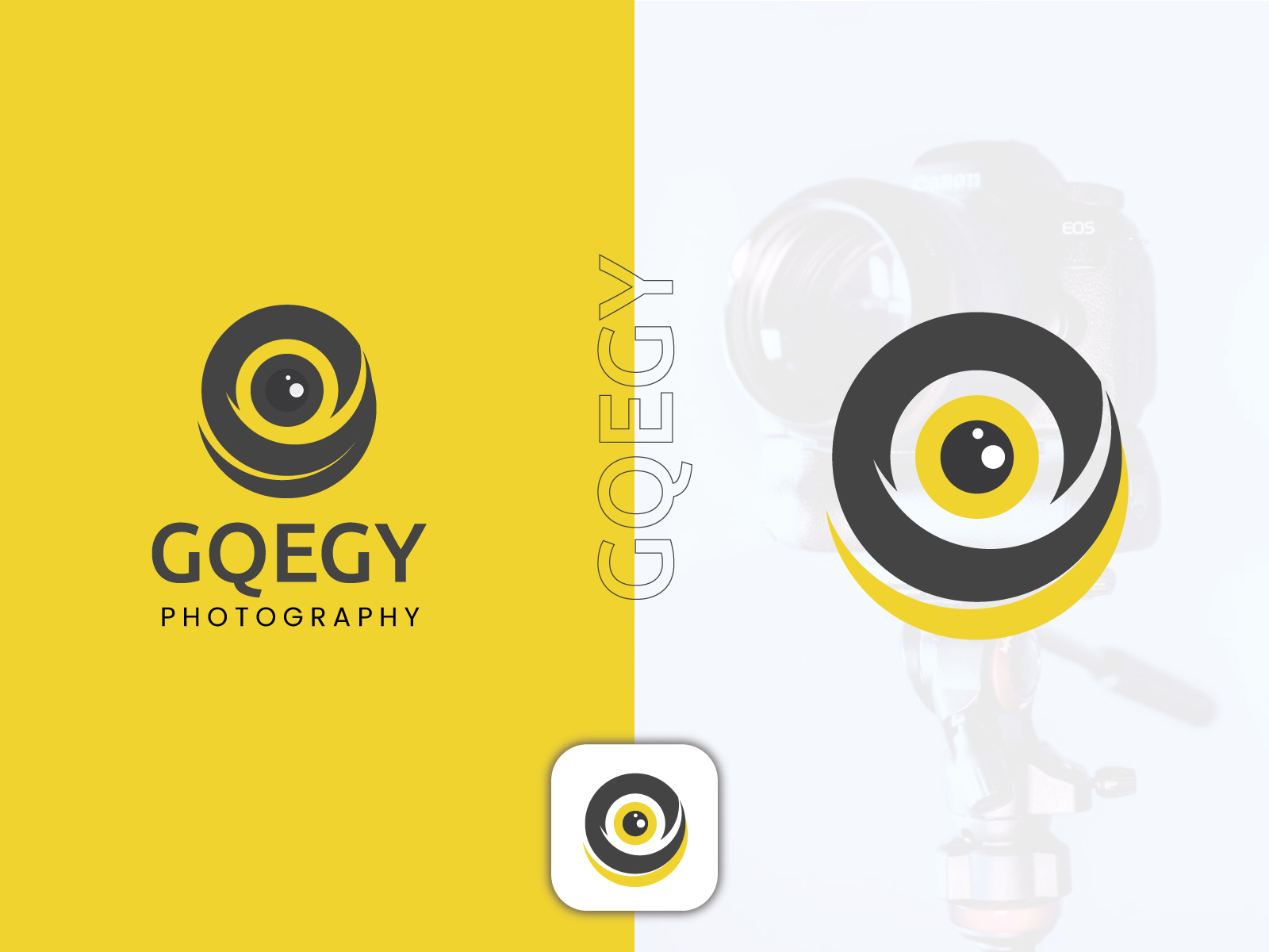 Gqegy Photography Logo Design by Md. Ashraful Islam on Dribbble