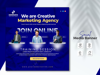 Marketing Agency Banner Design