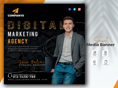 Marketing Agency Social Banner