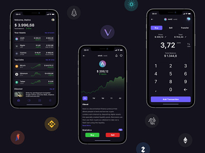 Crypto Portfolio Tracker - App Concept