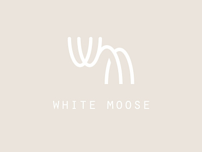 White Moose moose moose logo white moose white moose logo