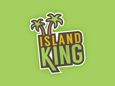 Island King island island king logo king logo trees