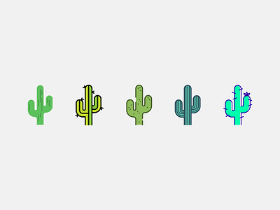 Just a Prick cactus cactus icons cactus illustration icons prick styles