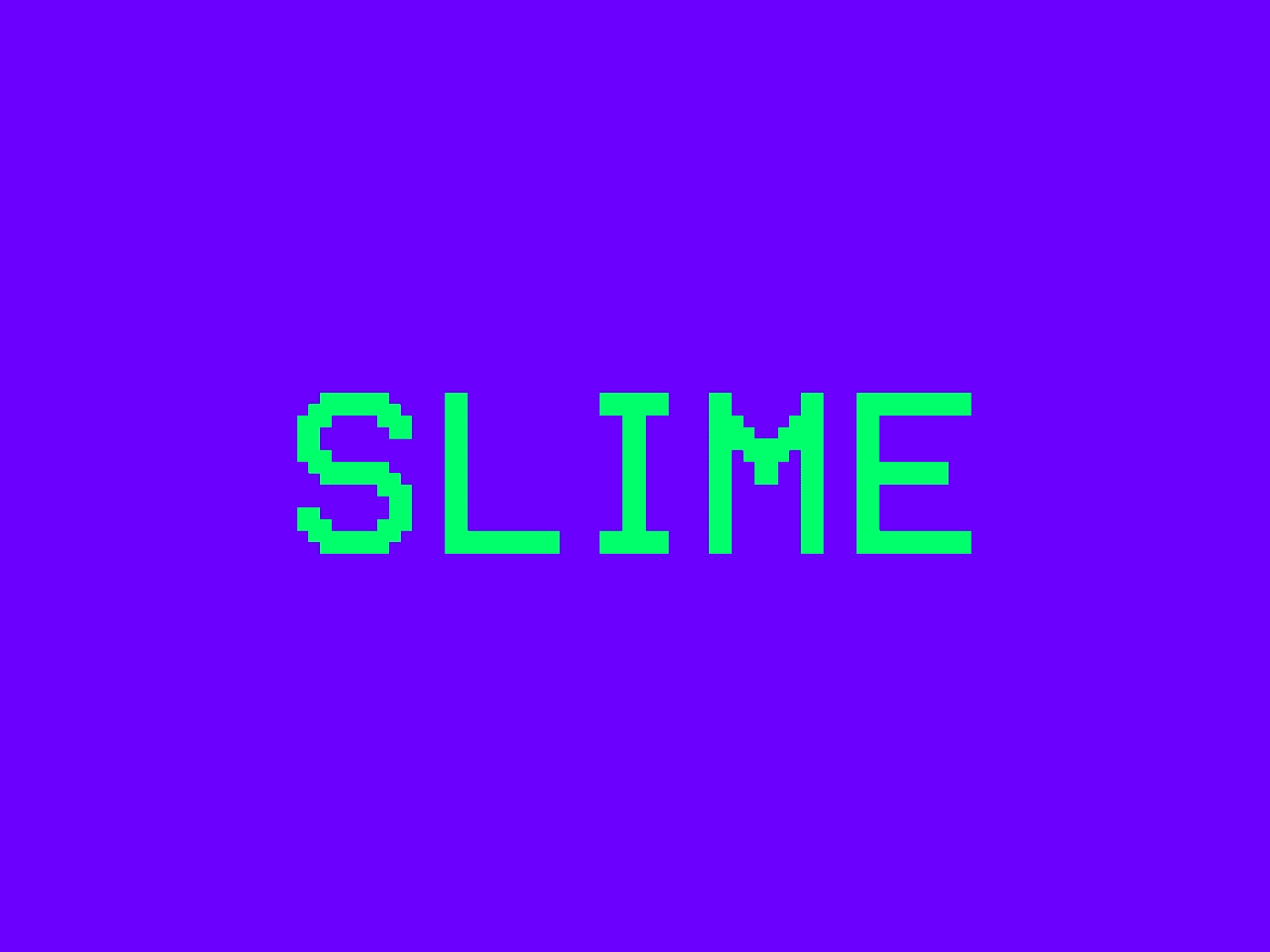 SLIME animated gif animation gif illustration motion design motion graphics slime
