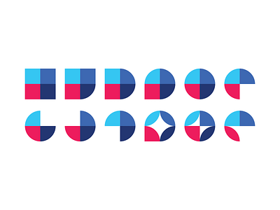 Interpretation. abstract branding branding design icon illustration logo mark typography vector