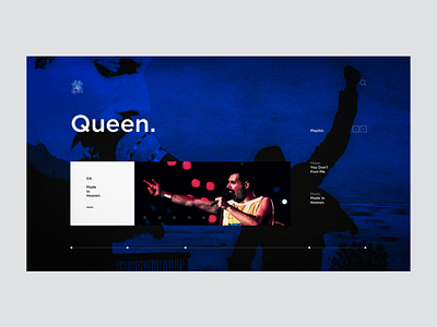 Queen. blue branding branding design design mark minimal queen typography ui ux web design webdesign website