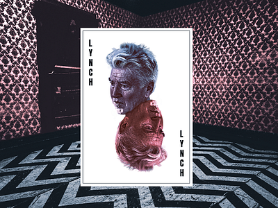 DavidLynch. cinematography color davidlynch icon poster poster art posters twinpeaks typography