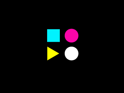 MODO branding cmyk design geometric logo techno