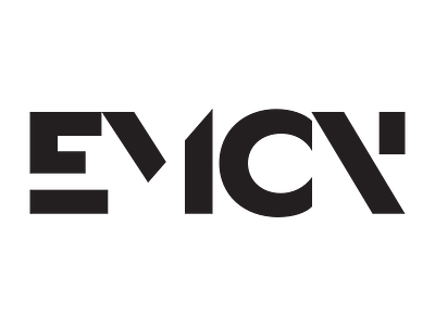 Electromicina custom type logo logotype type design