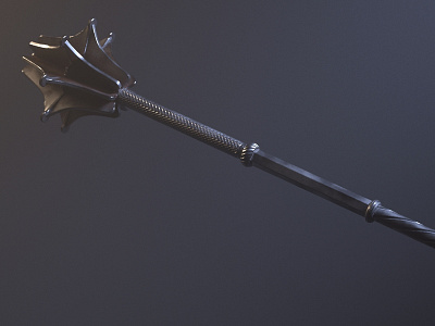 Mace 3d art 3d artist cg cgi design