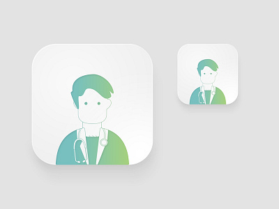 Icon Professions 2d 3d animation app branding icon illustration lettering logo ui ux web