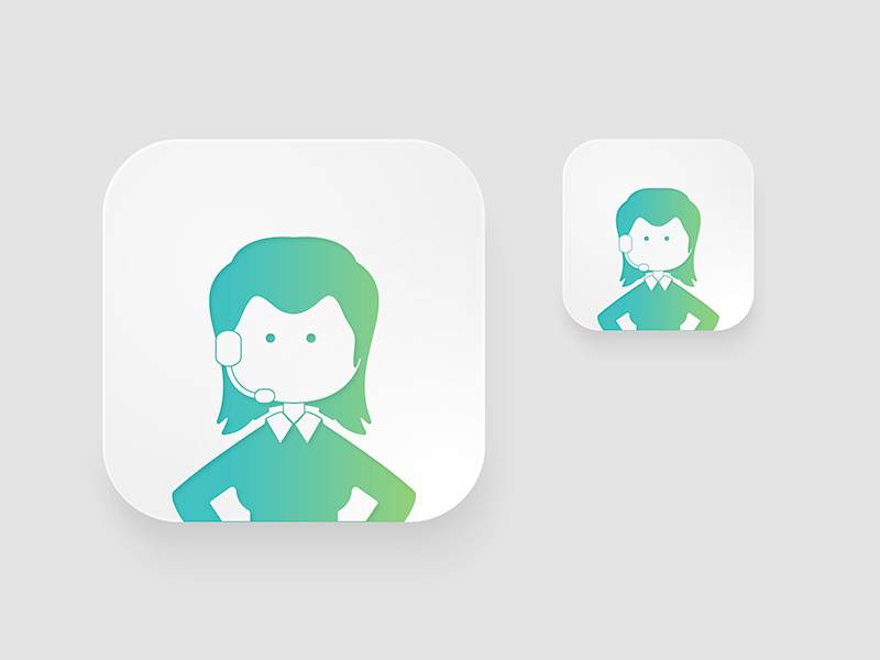 Icon Professions web 3d 2d ux ui logo lettering illustration icon branding app animation