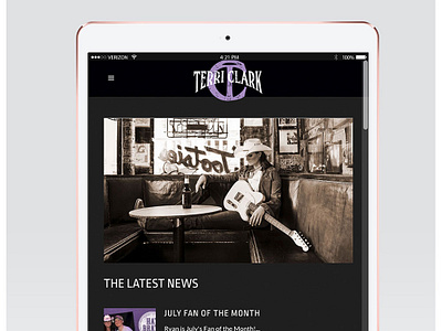 Terri Clark Website