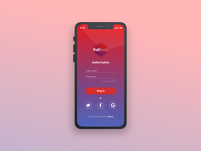 Daily UI #001 - sign up