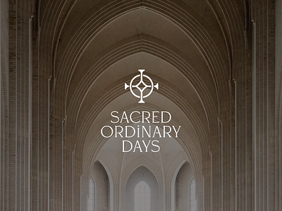 Sacred Ordinary Days branding cross identity liturgical logo logomark sacred