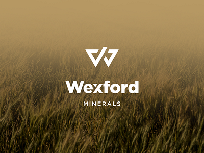Wexford Minerals branding drill identity logo minerals oil and gas