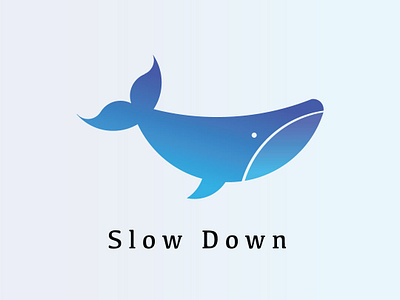 Slow Down animal design illustration minimal vector