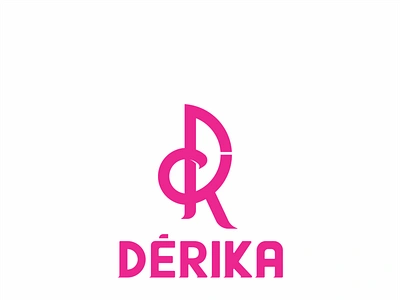 Logo Cantora Dérika cantor desenhar logo logotipo música tipografia vetor vocal vocalista