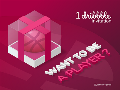 Dribbble Invitation adobe art design designs dribbble graphic graphic art graphic arts graphic design illustration illustrator invitation invite isometric isometric art pic picture shot shots vector