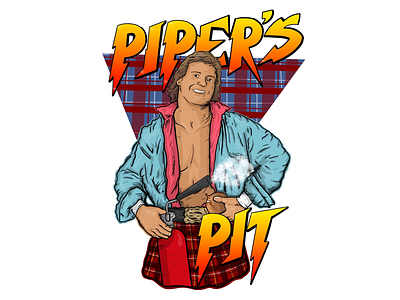 Piper’s Pit hot rod piper roddy roddy piper wwe wwf