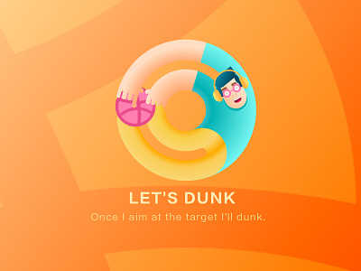 LET'S Dunk basketball dunk man shot