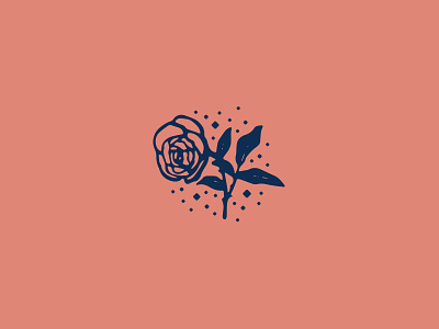White Rose branding design flower graphic design icon illustration logo vector